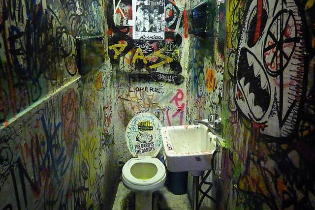 RIP, scariest bathroom in NYC
